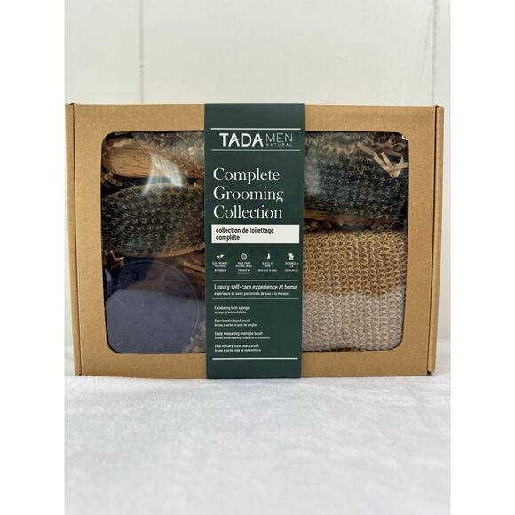 TADA Men Natural Complete Grooming Collection 4-Piece Gift Set - Picture 4 of 4
